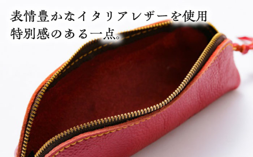 ペンケース ふでばこ＜完全受注生産＞ レザー ステーショナリー ふでばこ 筆箱 筆入れ ステーショナリー 文房具 革小物 革製品 本革 レザー オーダーメイド ハンドメイド 手作り 受注生産 一点物 