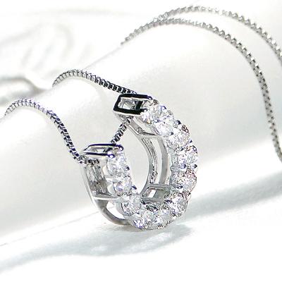 ふるさと納税 甲府市 Pt ダイヤ馬蹄0.20ct　PN　325714 |  | 02