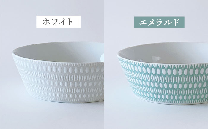 【波佐見焼】センティアラポール 浅型 ボウル 5色セット【西山】【NISHIYAMAJAPAN】 [CB81]