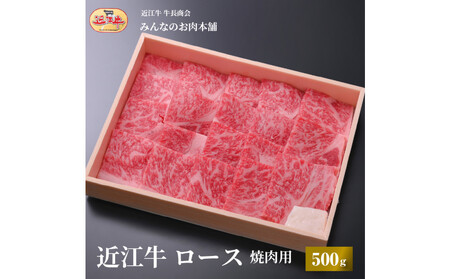 近江牛 ロース 焼肉用 500ｇ 【近江牛】