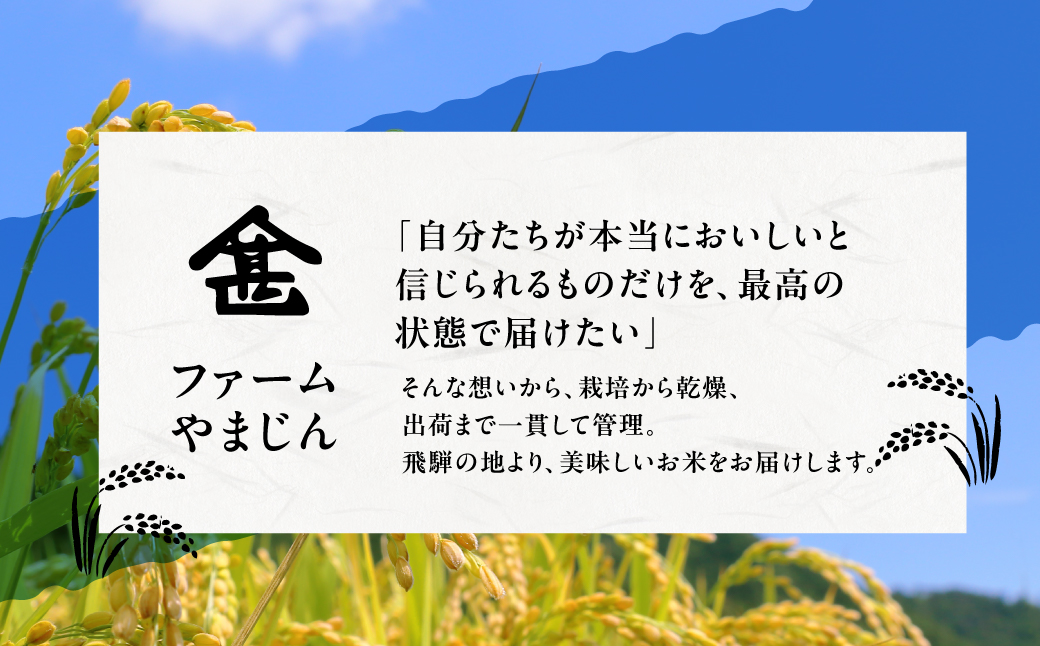 2026年産（令和8年） 位山源流米 コシヒカリ10kg  | 新米 米 ごはん 農家 コシヒカリ おいしい 飛騨高山 ファームやまじん TD002
