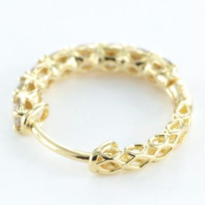ふるさと納税 大月市 K18YG　ダイヤモンド　ピアス　0.50ct　17784B　K18　DIA　PE |  | 01