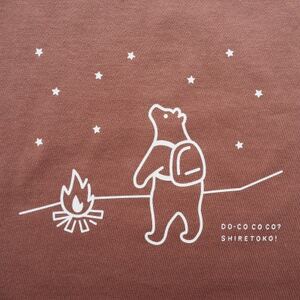 「知床トコさん」×久米繊維　コットンTシャツ　星柄　Lサイズ　半袖【配送不可地域：離島・沖縄県】【1629388】