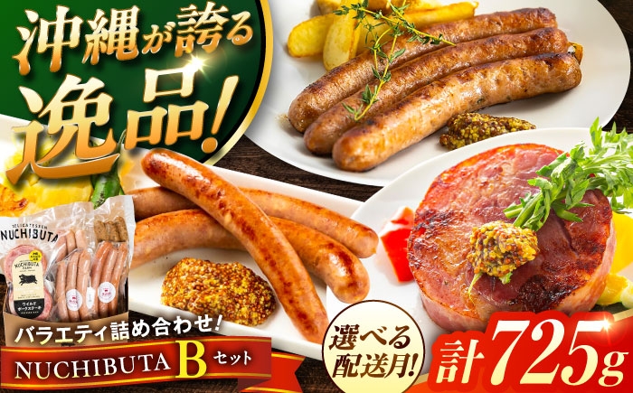 
            『NUCHIBUTA Bセット』 豚肉 ポークステーキ ソーセージ 詰め合わせ お取り寄せ 国産 ギフト 冷凍 沖縄市 / DELICATESSEN NUCHIBUTA [BCAR004]
          