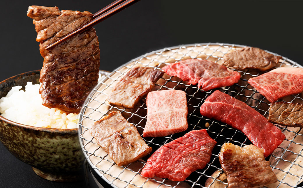 
            【3ヶ月定期便】おおいた和牛 希少部位4種焼肉セット 約1.2kg（約800g・約400g各1箱セット）×3回 計約3.6kg
          
