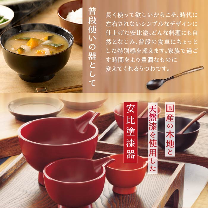 【安比塗漆器】 5寸 そば椀 溜 ／ そば椀 蕎麦椀 5寸椀 どんぶり 丼ぶり 漆器 漆塗 伝統工芸品 食器 和食器