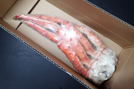 ボイルたらばがに脚約1.5kg×1肩(エアブラスト凍結) ＜12月8日決済分まで年内配送＞F-11028