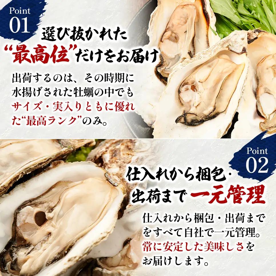 殻付き 牡蠣 3Lサイズ 20個 【光輝】マルえもん 生食用 牡蠣