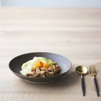 有田焼 Koselig-arita multi plate ダークブラウン 2枚組 器 プレート セット 食器 皿 北欧 プレート モダン プレート マルチプレート パスタ プレート カレー皿 プレー