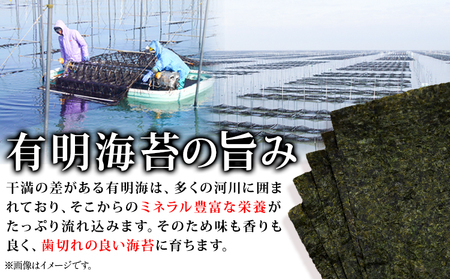 海苔 訳あり 有明海産 焼のり 計100枚 (2切10枚×10袋) 《30日以内に出荷予定(土日祝除く)》ご飯のお供 福岡県 