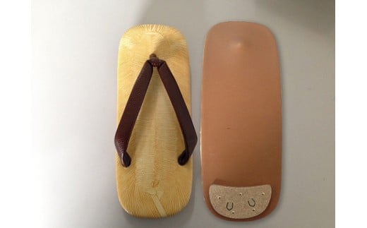 紳士用　雪駄　ライト底　 No613 （茶色/ LL）