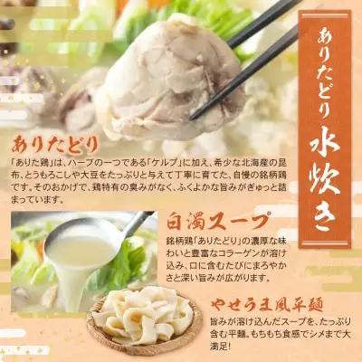 Y08-33 博多名物よりどり鍋セット(水炊き2～3人前・もつ鍋 醤油・白味噌各2人前) 水炊き もつ鍋
