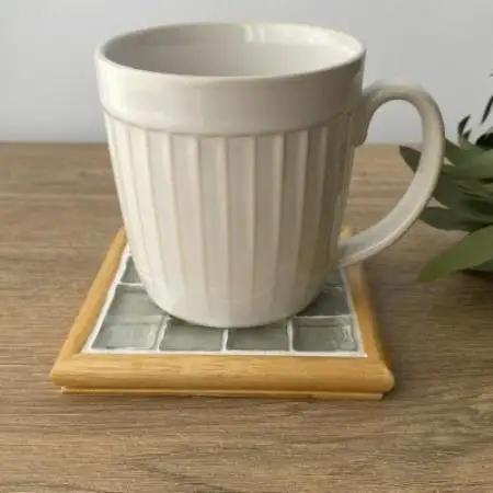 タイルコースター5枚セット(クリア・アーチフレーム)【1722411】