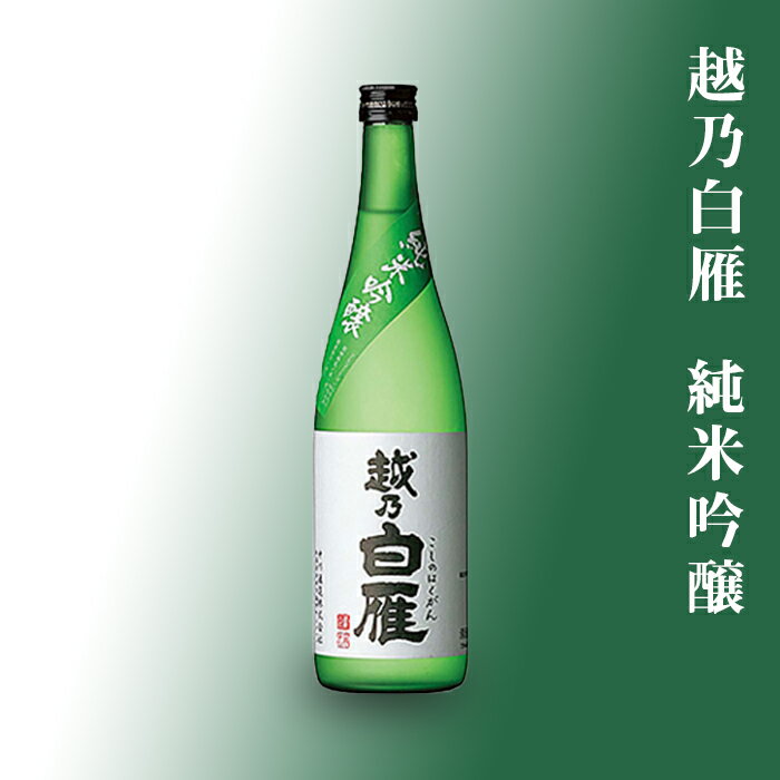 【ふるさと納税】 新潟 日本酒 95-A5A越乃白雁 純米吟醸