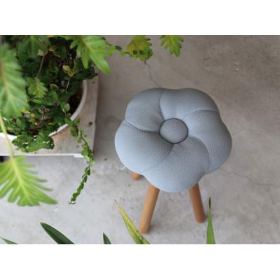 ふるさと納税 大川市 monaca stool:ume【グレー/オーク/高さ30cm】