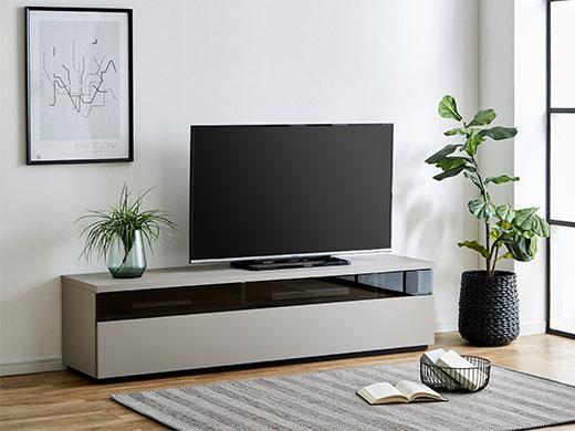 【開梱設置】テレビ台 TV台 幅180cm フレッド アースグレージュ 大川家具 テレビボード