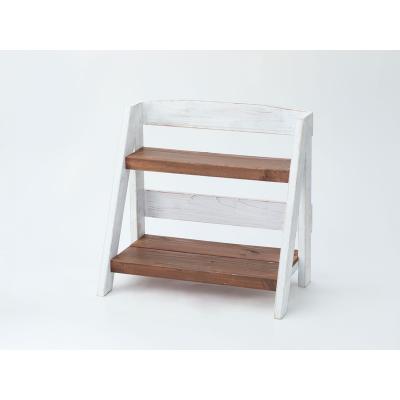 ふるさと納税 小牧市 エイジングアンティーク調 2段ミニラック W[161P18] |  | 02