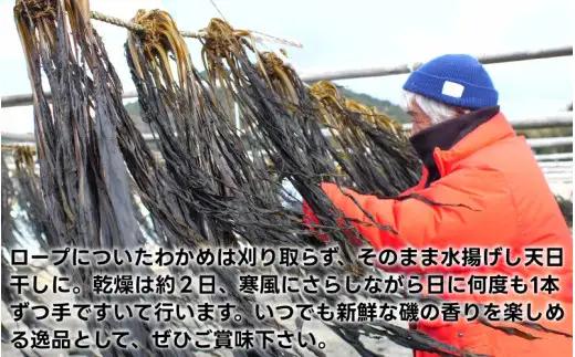 【来年度！先行予約受付】紀州衣奈産乾燥わかめ 150g×3パック（2027年産）【sml102F】