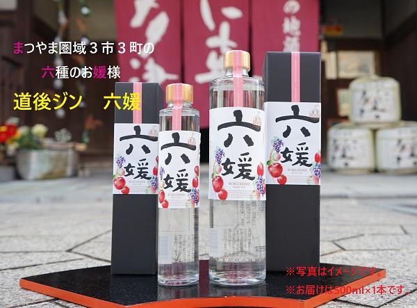 
道後ジン　六媛　500ml
