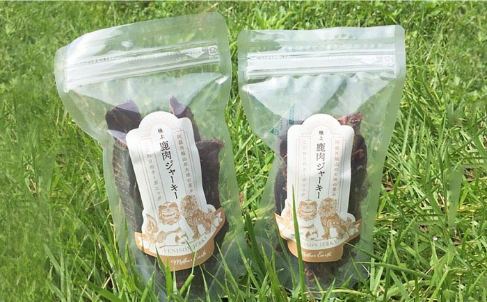 【全12回定期便】 犬用 極上 鹿肉 ジャーキー2袋セット / ペット用品 ペットフード ドッグフード 熊本 山都町【Mother Earth】[YCB004] 120000 120,000 1200