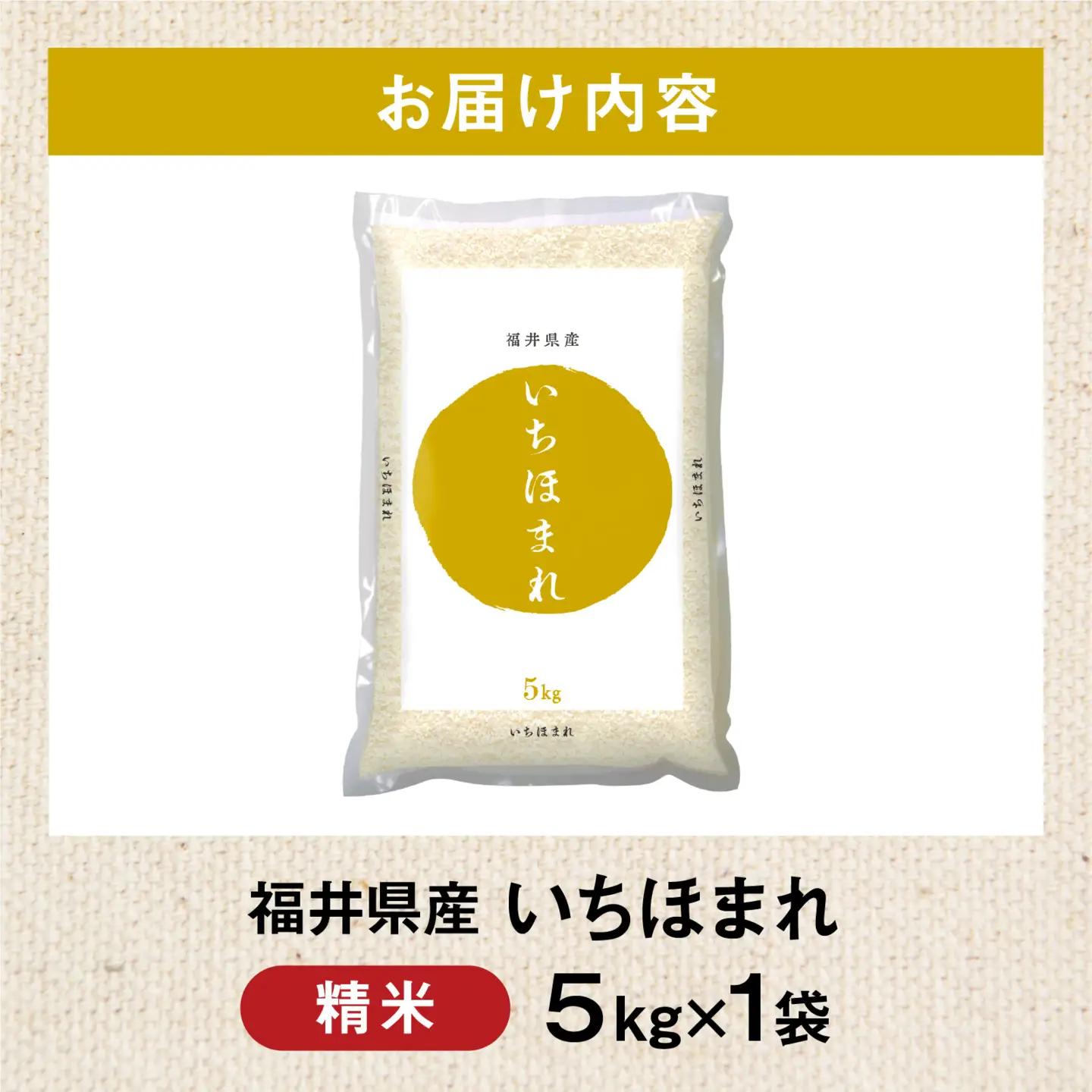 令和7年産 いちほまれ 精米 5kg(5kg×1袋) ブランド米 白米 [A-014002]