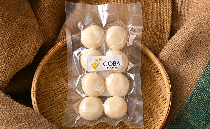 自然栽培の小餅（8個入り）/農薬・肥料不使用！高級和菓子に使われる、もち米のトップブランド「滋賀羽二重もち」を使用！ 5袋 加工食品 お餅 おもち