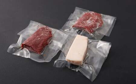 【熊本名物】馬刺し セット (赤身 200g、コウネ(タテガミ) 100g)  計300g 馬肉 ばさし 