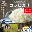 【ふるさと納税】《選べる容量》令和6年産 定期便 コシヒカリ 《15kg 30kg》3か月 連続 2024年11月から発送 こしひかり 精米 米 コメ こめ 福島県 和田農園 F6Q-194var