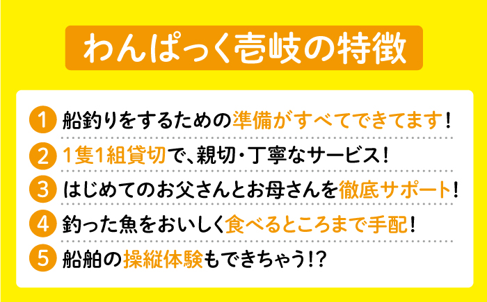 船釣り 体験 5時間 《壱岐市》【こころ壱岐】[JCF003] 257000 257000円