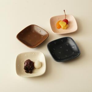 テシオ　星かげ ハーフマット豆皿　4枚組【kt032-059】