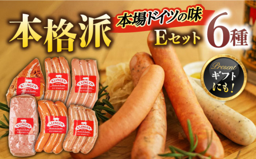 ソーセージ マイスター直伝手作り Eセット 6種 ウインナー チキン チョリソー BBQ ドイツウィンナー ゲルダーレンダー ハーブウィンナー フライシュケーゼ スモークチキン ジューシー 岐阜県 ドイツ おすすめ 人気 詰め合わせ 詰合せ セット 本格的 ドイツ製法 岐阜県産豚肉 チルド肉 燻製 おつまみ ギフト プレゼント 岐阜市/ドイツデリカテッセン　クリンゲン [ANBQ005]