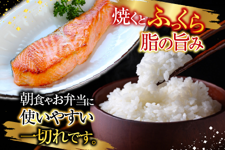 塩キングサーモン切り身1切(約100g)×40P D-09010