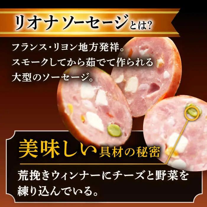 【6回定期便】リオナソーセージ 200g×3本 /宮地ハム [UBM031] ソーセージ