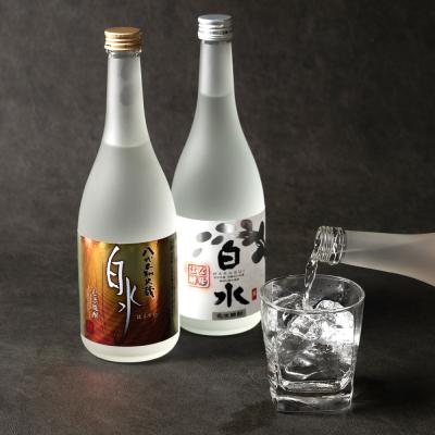 ふるさと納税 八代市 八代不知火蔵 白水 麦 華酵母 焼酎 飲み比べ 720ml 各2本 (計4本)_040-5904-A |  | 01