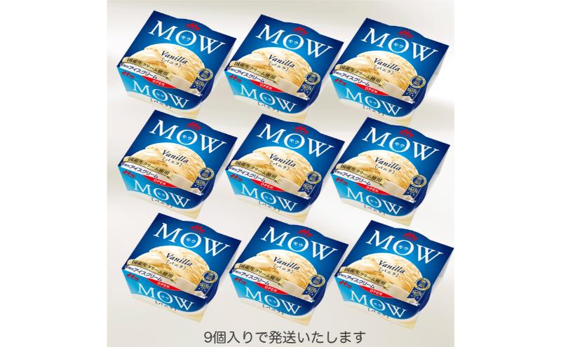 119.【定期便3ケ月】MOW(モウ) バニラ9個セット