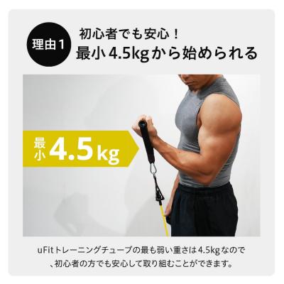 ふるさと納税 渋谷区 uFit Training Tube Max68.2kg 【136010-2】 |  | 01
