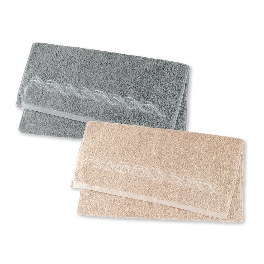 【ふるさと納税】【1秒タオル】ホットマンカラー　プレジール　バスタオル2枚セット