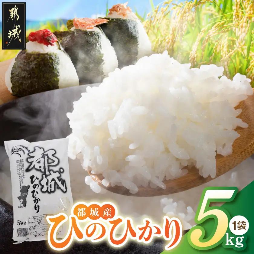 都城産のお米「ひのひかり」5kg〔14-22-002-5kg〕_(都城市) 都城産 ひのひかり 白米 盆地 5kg