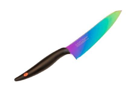 【岐阜高島屋選定品】<SUMIKAMA (スミカマ)> 霞 小包丁(チタンコーティング)オパール 59E1533