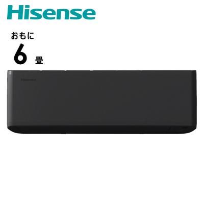 ふるさと納税 川崎市 Hisense ルームエアコンSシリーズ Wi-Fi対応ブラックモデル【6畳用】HA-S22H-B