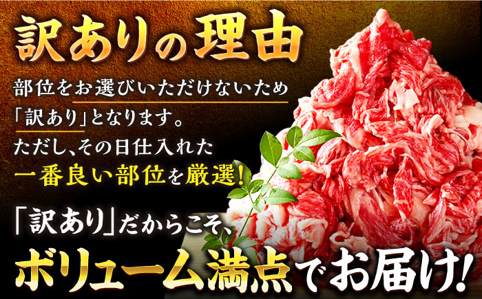 【訳あり】博多和牛切り落とし 1.5kg(500g×3p）＜株式会社MEAT PLUS＞那珂川市 [GBW110]