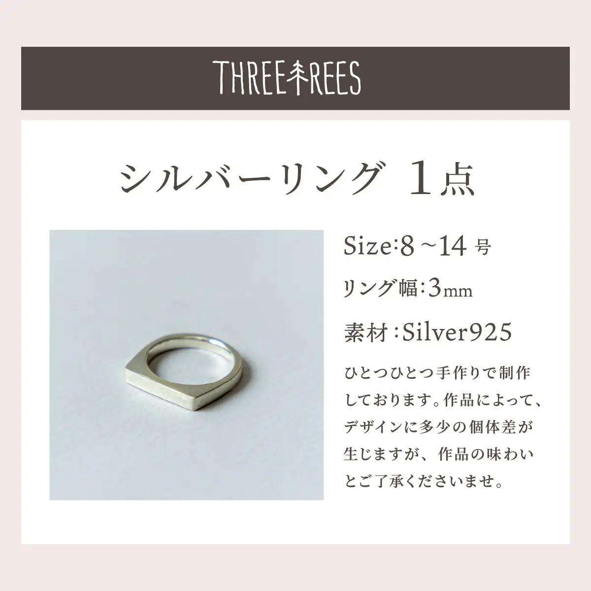 【日常のアクセントに】シルバーリング  LS-03  / マット / 13号