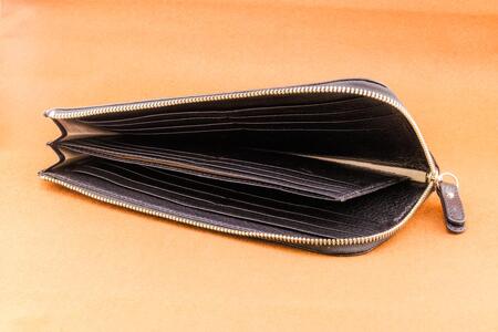 信州鹿革L字HG財布（小） ファッション小物 ウォレット 革製品 革小物 カード20枚 コンパクト 収納力抜群 普段使い カードがたくさん入る  キャメル