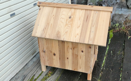 【木の店ステラ】ワンワン犬舎 犬小屋 組み立て式犬小屋 木材 