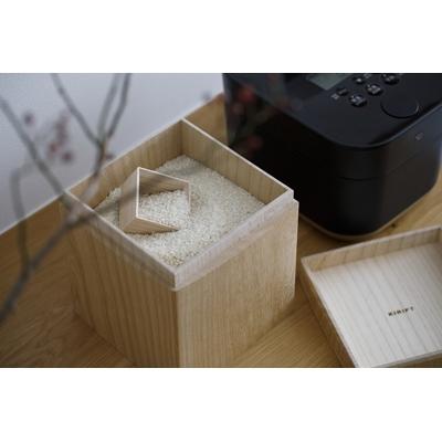 ふるさと納税 高岡市 RICE STOCKER(ライスストッカー) 米びつ 5kg用 総国産桐使用 天然蜜蝋仕上げ