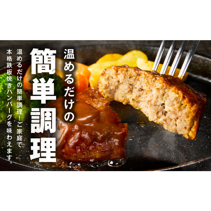 【簡単調理】ハンバーグ 20個 デミグラスソース【鉄板焼き 小分け 時短 合い挽き ハンバーグ ステーキ はんばーぐ 冷凍 湯せん 合い挽き】CFX0003_イメージ2
