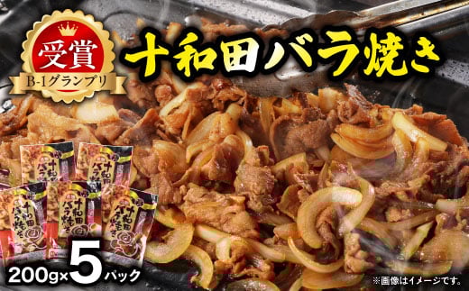 
            十和田バラ焼き　200g×5パック【1625959】
          