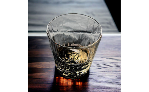 ウィスキーグラス 古代塗り金箔漆黒