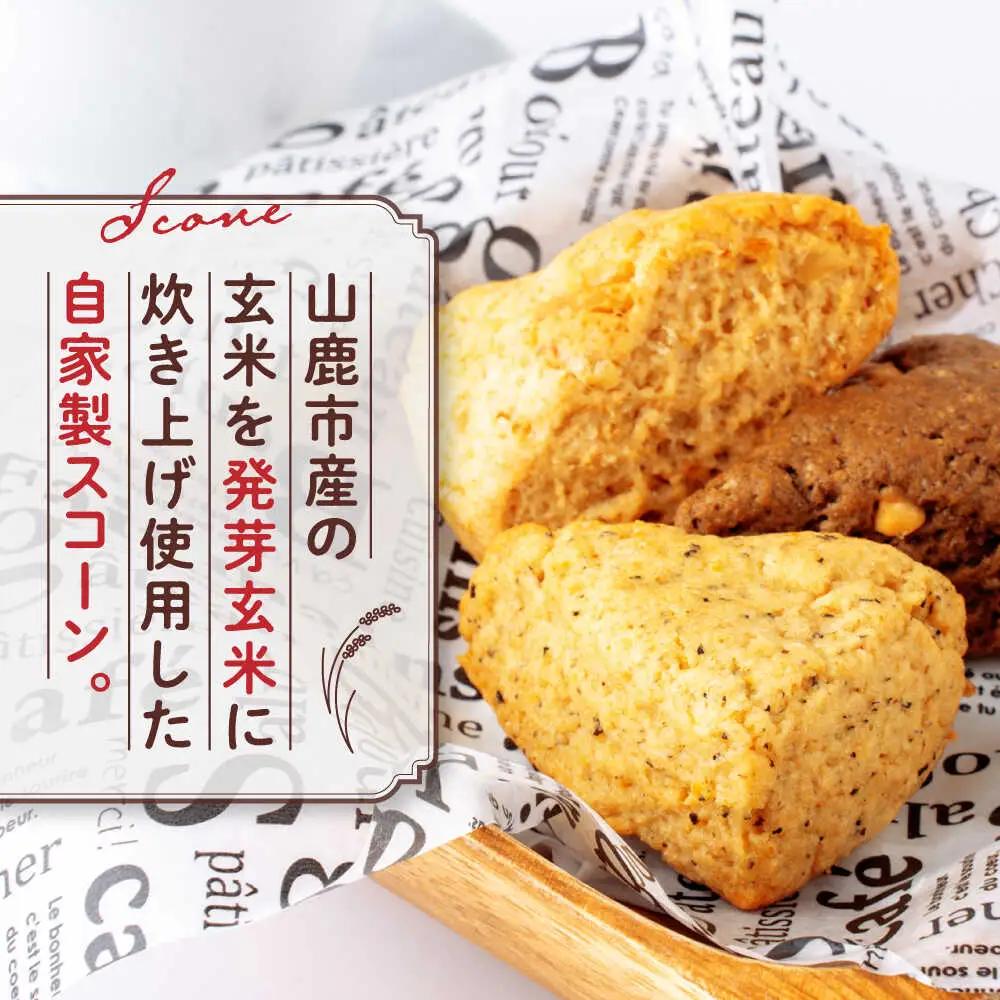 山鹿の恵み香り豊かなスコーンセット（3種類×2個）【BANBA BON BONS】[ZDW005]