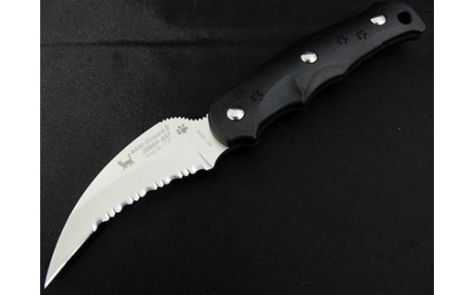 
H35-12 サビニャイフ9 SHARK-RAY （シャークレイ）スナネコver ブラックFRN
